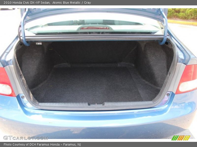 Atomic Blue Metallic / Gray 2010 Honda Civic DX-VP Sedan