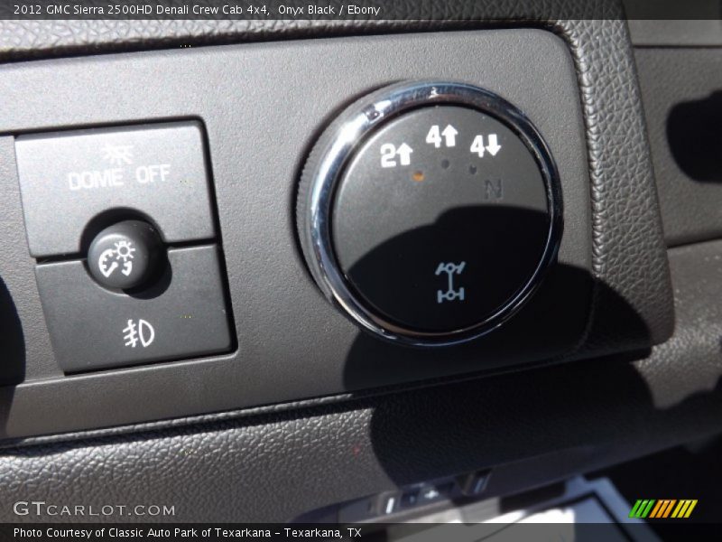 Onyx Black / Ebony 2012 GMC Sierra 2500HD Denali Crew Cab 4x4