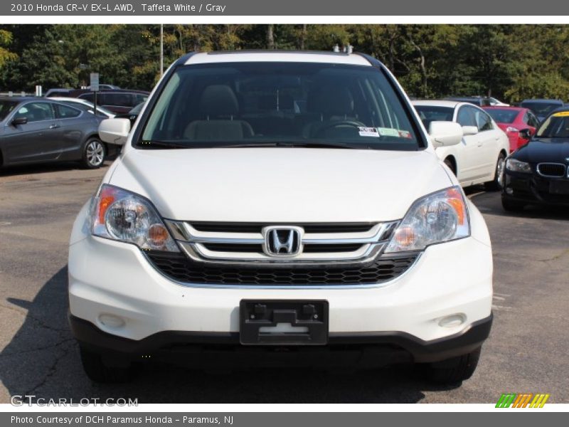 Taffeta White / Gray 2010 Honda CR-V EX-L AWD