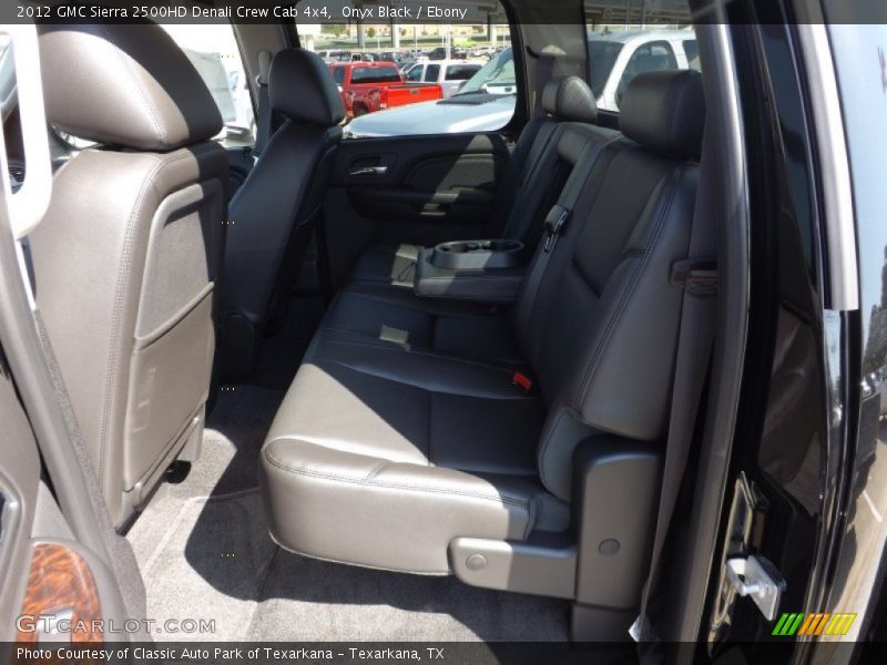 Onyx Black / Ebony 2012 GMC Sierra 2500HD Denali Crew Cab 4x4