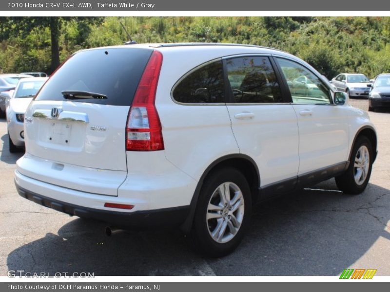 Taffeta White / Gray 2010 Honda CR-V EX-L AWD