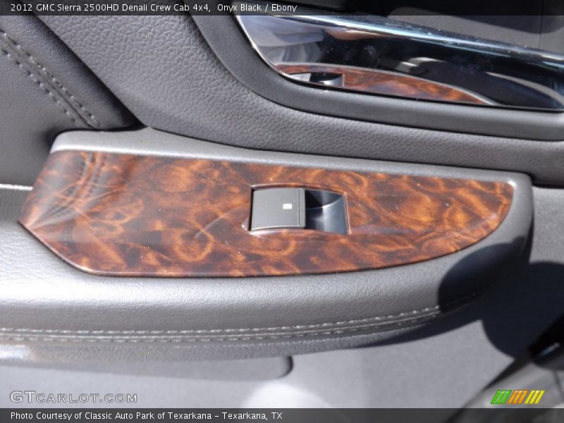 Onyx Black / Ebony 2012 GMC Sierra 2500HD Denali Crew Cab 4x4