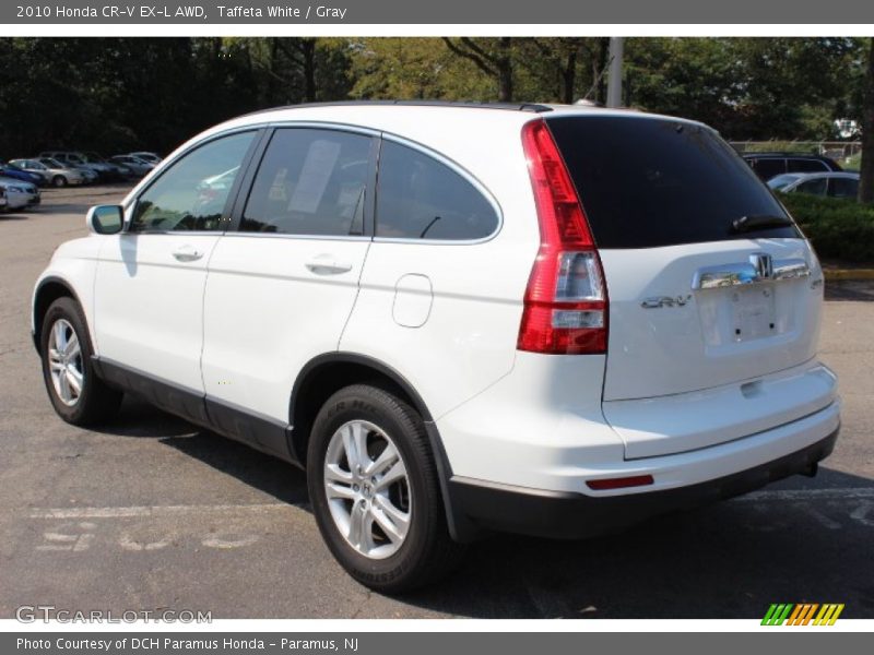 Taffeta White / Gray 2010 Honda CR-V EX-L AWD