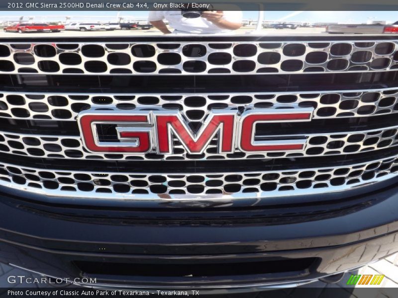 Onyx Black / Ebony 2012 GMC Sierra 2500HD Denali Crew Cab 4x4