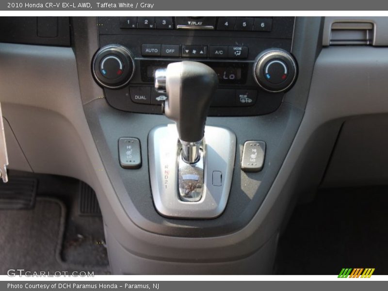 Taffeta White / Gray 2010 Honda CR-V EX-L AWD