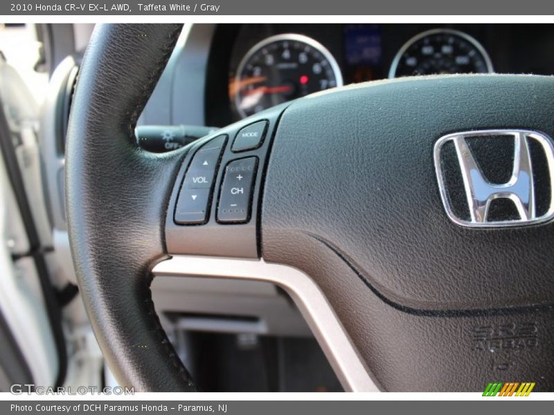 Taffeta White / Gray 2010 Honda CR-V EX-L AWD