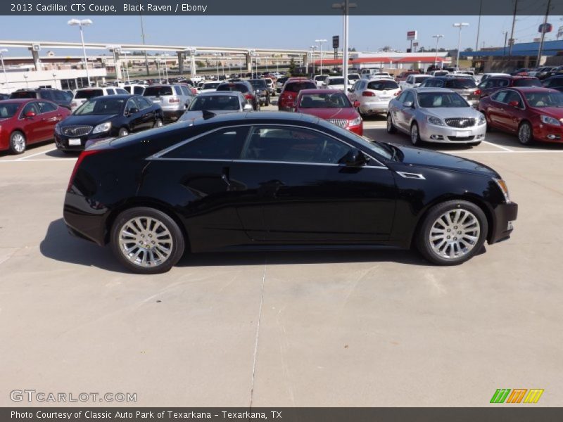 Black Raven / Ebony 2013 Cadillac CTS Coupe