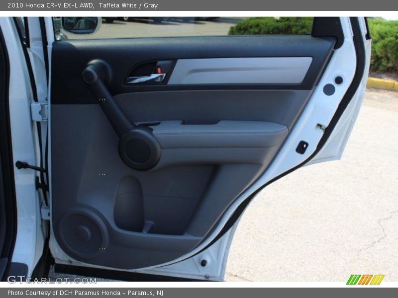 Taffeta White / Gray 2010 Honda CR-V EX-L AWD