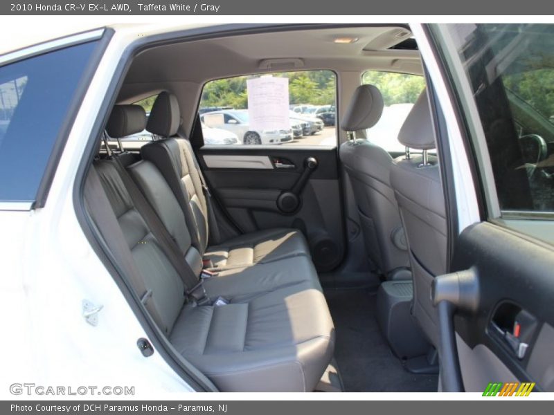 Taffeta White / Gray 2010 Honda CR-V EX-L AWD