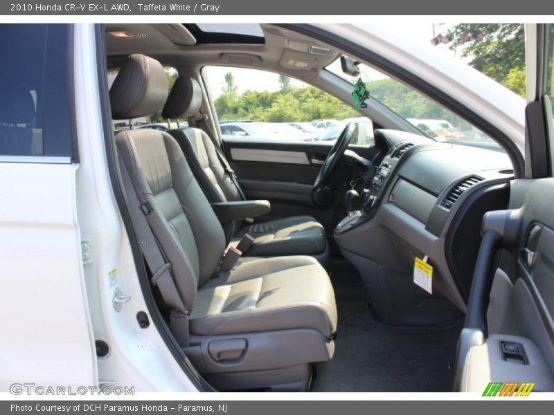 Taffeta White / Gray 2010 Honda CR-V EX-L AWD