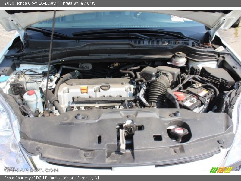 Taffeta White / Gray 2010 Honda CR-V EX-L AWD
