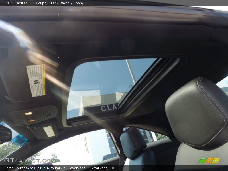 Black Raven / Ebony 2013 Cadillac CTS Coupe