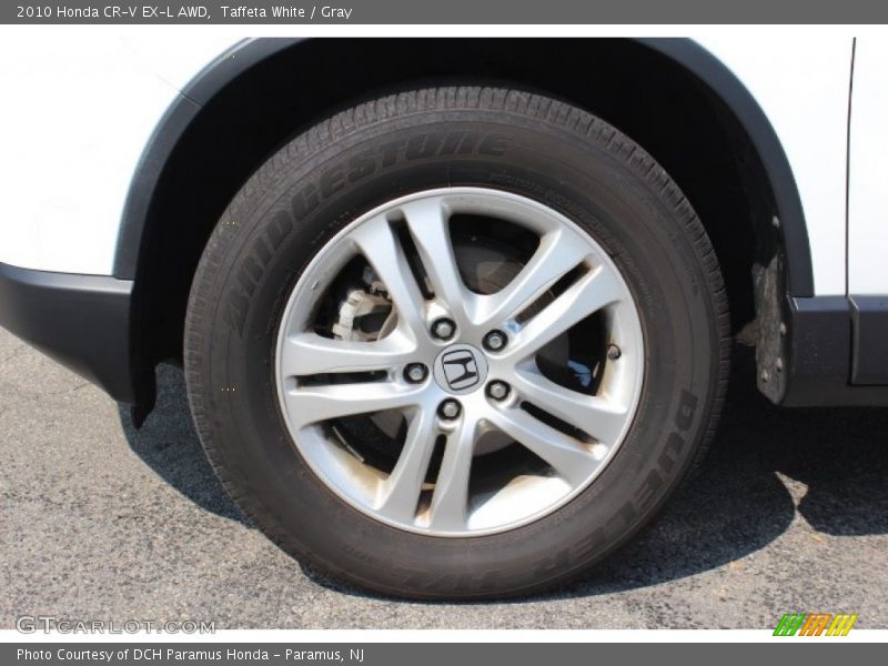 Taffeta White / Gray 2010 Honda CR-V EX-L AWD