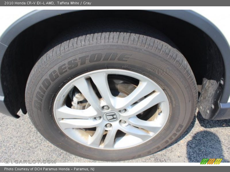 Taffeta White / Gray 2010 Honda CR-V EX-L AWD