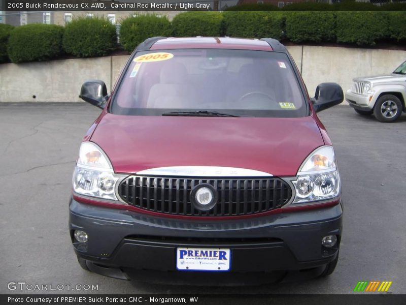 Cardinal Red Metallic / Light Gray 2005 Buick Rendezvous CX AWD