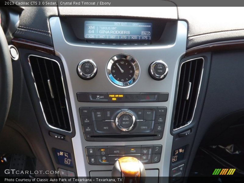 Crystal Red Tintcoat / Ebony 2013 Cadillac CTS 3.0 Sedan
