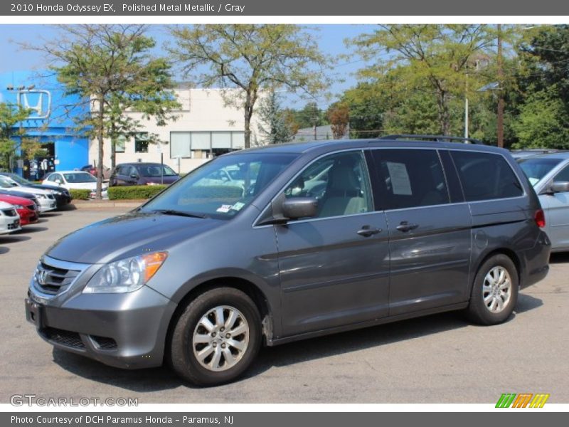 Polished Metal Metallic / Gray 2010 Honda Odyssey EX