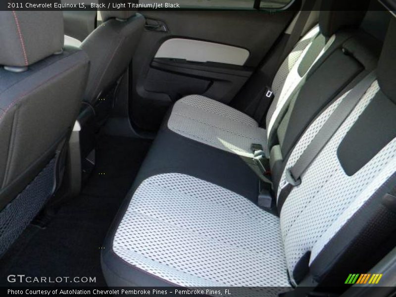 Black / Light Titanium/Jet Black 2011 Chevrolet Equinox LS
