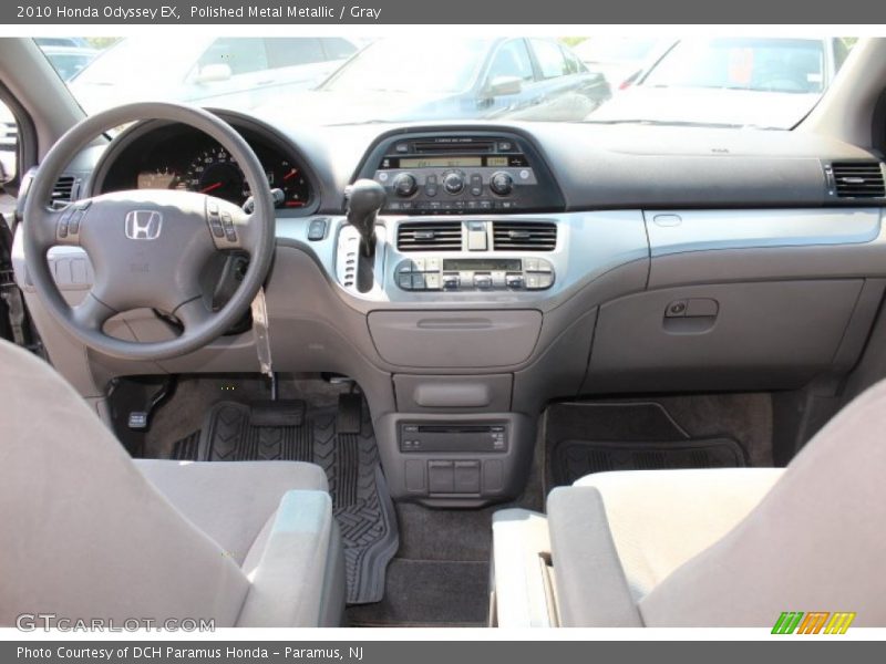 Polished Metal Metallic / Gray 2010 Honda Odyssey EX