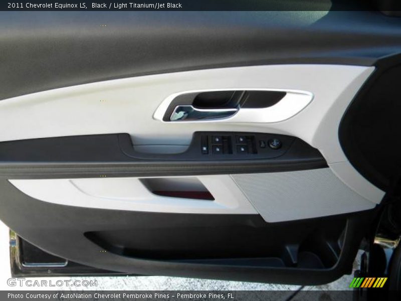 Black / Light Titanium/Jet Black 2011 Chevrolet Equinox LS