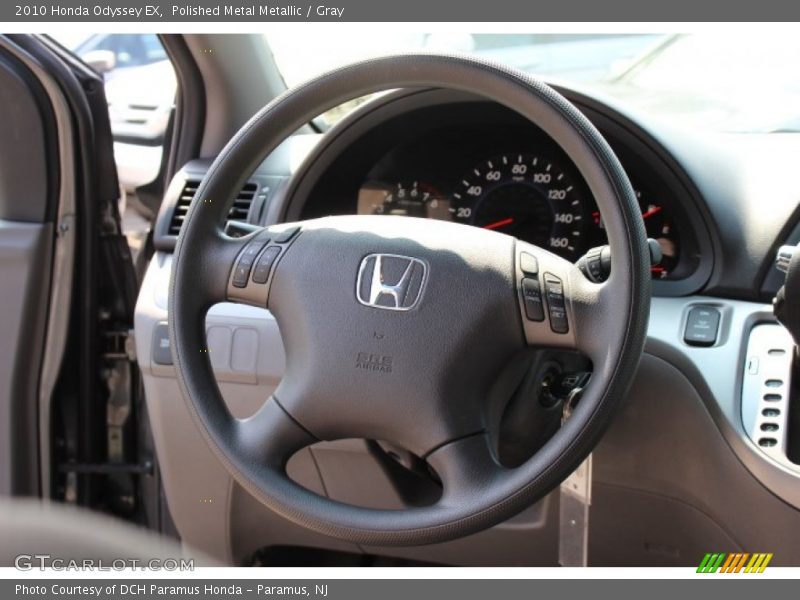 Polished Metal Metallic / Gray 2010 Honda Odyssey EX