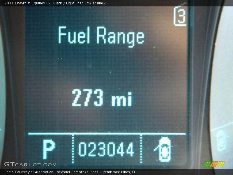 Black / Light Titanium/Jet Black 2011 Chevrolet Equinox LS