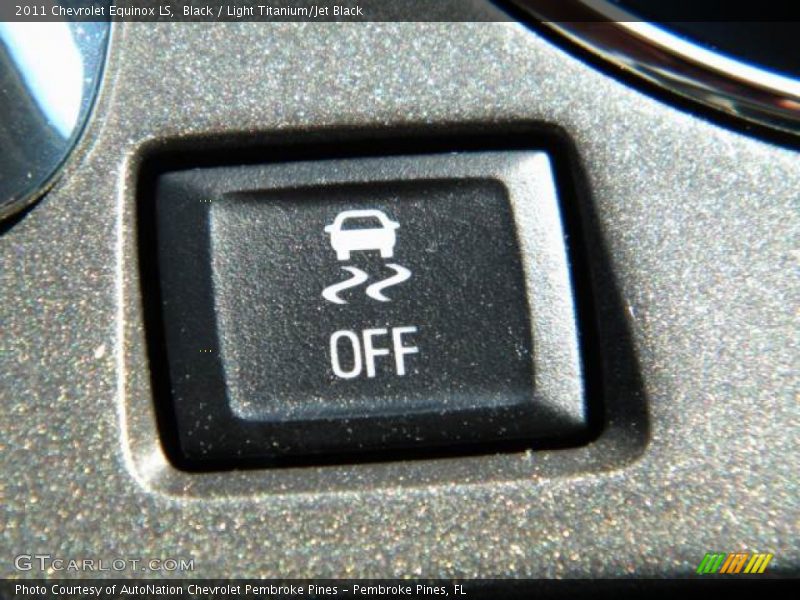 Black / Light Titanium/Jet Black 2011 Chevrolet Equinox LS