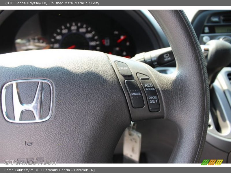 Polished Metal Metallic / Gray 2010 Honda Odyssey EX