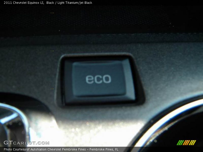 Black / Light Titanium/Jet Black 2011 Chevrolet Equinox LS