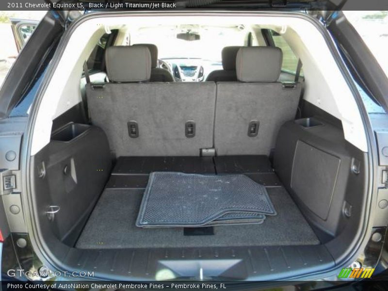 Black / Light Titanium/Jet Black 2011 Chevrolet Equinox LS