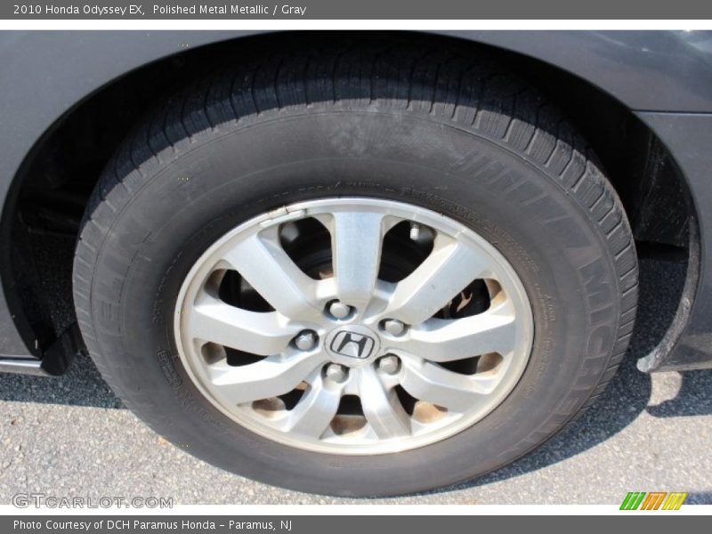 Polished Metal Metallic / Gray 2010 Honda Odyssey EX