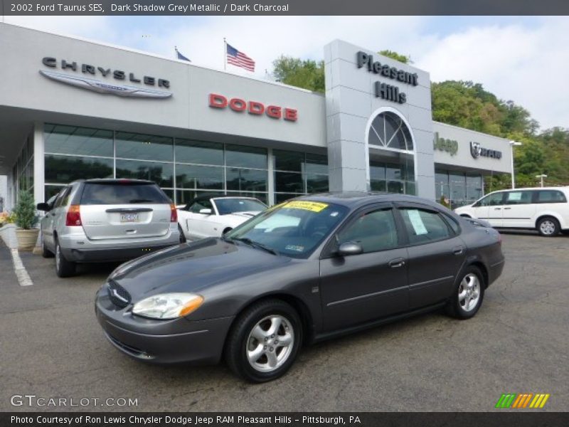 Dark Shadow Grey Metallic / Dark Charcoal 2002 Ford Taurus SES