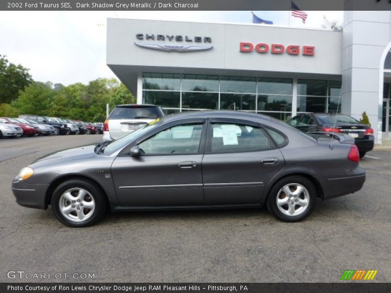 Dark Shadow Grey Metallic / Dark Charcoal 2002 Ford Taurus SES