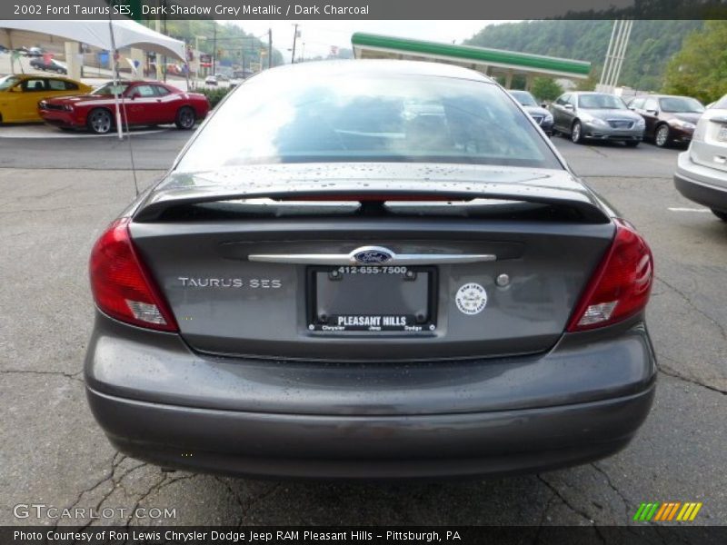 Dark Shadow Grey Metallic / Dark Charcoal 2002 Ford Taurus SES