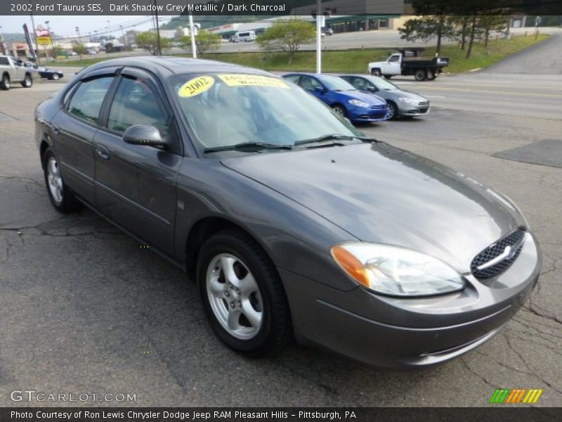 Dark Shadow Grey Metallic / Dark Charcoal 2002 Ford Taurus SES
