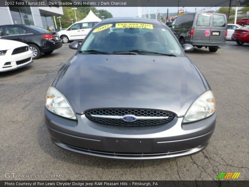 Dark Shadow Grey Metallic / Dark Charcoal 2002 Ford Taurus SES