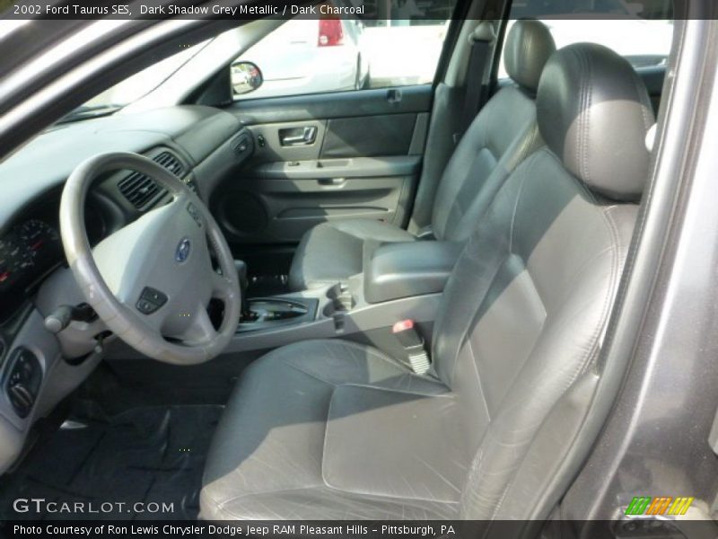 Dark Shadow Grey Metallic / Dark Charcoal 2002 Ford Taurus SES