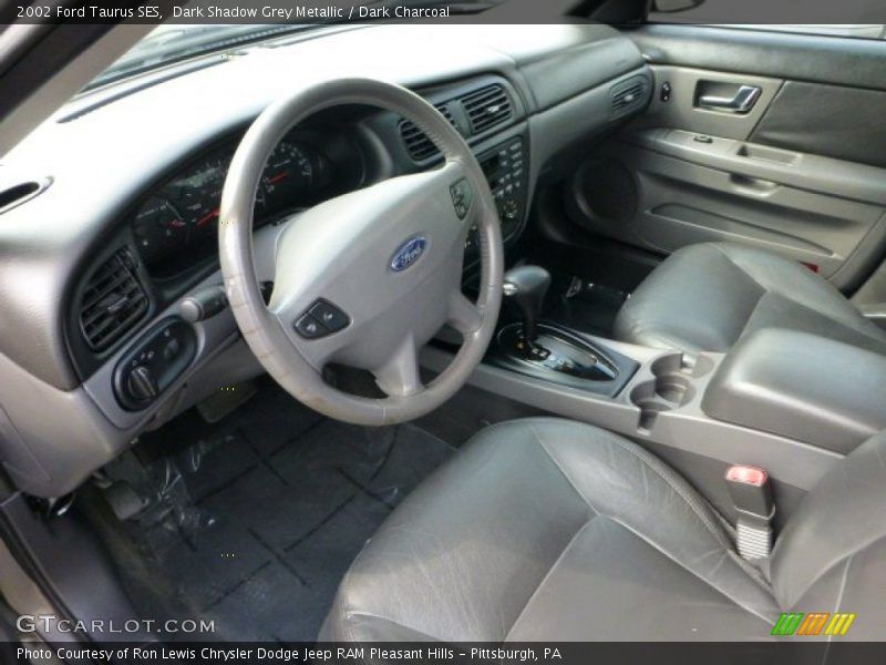 Dark Shadow Grey Metallic / Dark Charcoal 2002 Ford Taurus SES