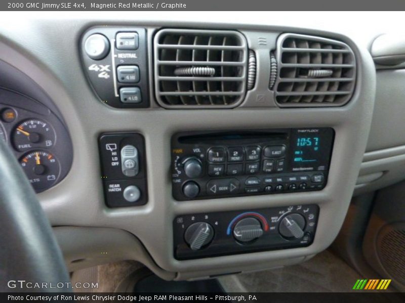 Magnetic Red Metallic / Graphite 2000 GMC Jimmy SLE 4x4