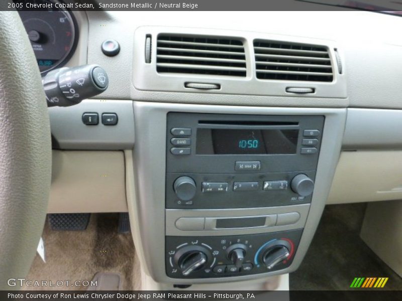 Sandstone Metallic / Neutral Beige 2005 Chevrolet Cobalt Sedan