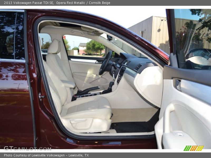 Opera Red Metallic / Cornsilk Beige 2013 Volkswagen Passat TDI SE