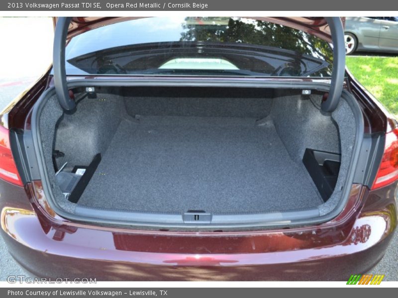 Opera Red Metallic / Cornsilk Beige 2013 Volkswagen Passat TDI SE