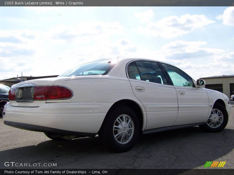 White / Graphite 2003 Buick LeSabre Limited