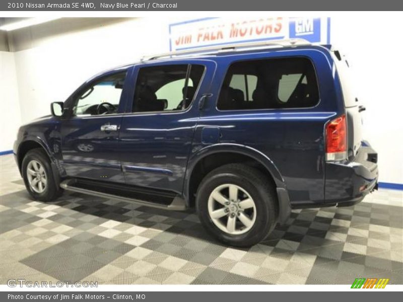 Navy Blue Pearl / Charcoal 2010 Nissan Armada SE 4WD