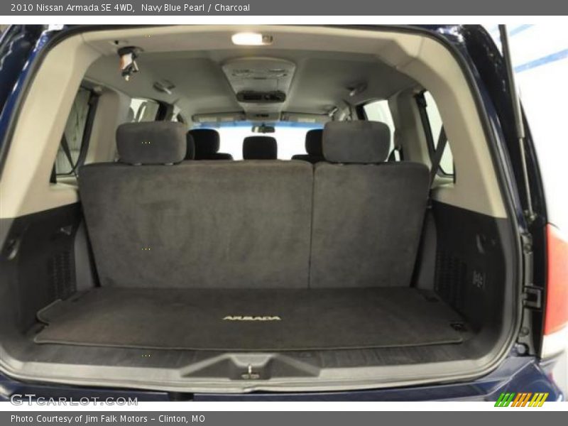 Navy Blue Pearl / Charcoal 2010 Nissan Armada SE 4WD