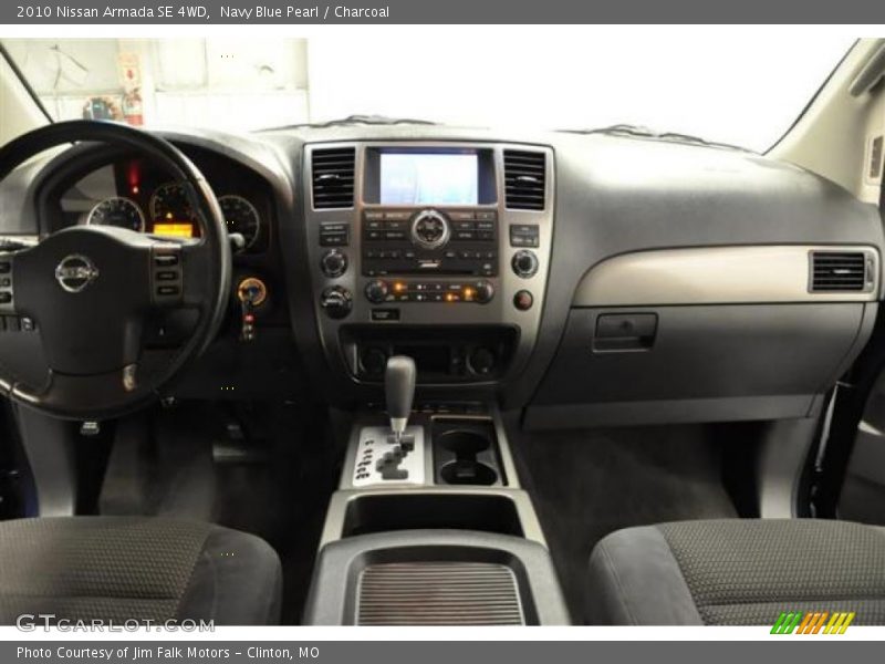 Navy Blue Pearl / Charcoal 2010 Nissan Armada SE 4WD
