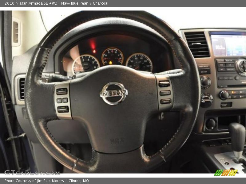 Navy Blue Pearl / Charcoal 2010 Nissan Armada SE 4WD