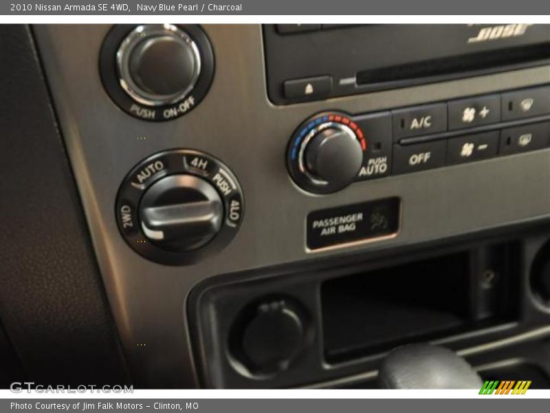 Navy Blue Pearl / Charcoal 2010 Nissan Armada SE 4WD