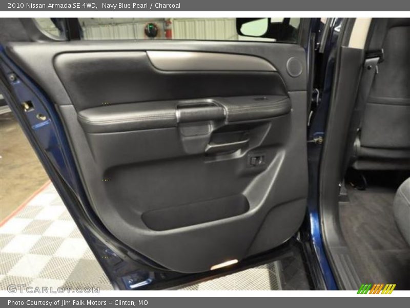 Navy Blue Pearl / Charcoal 2010 Nissan Armada SE 4WD