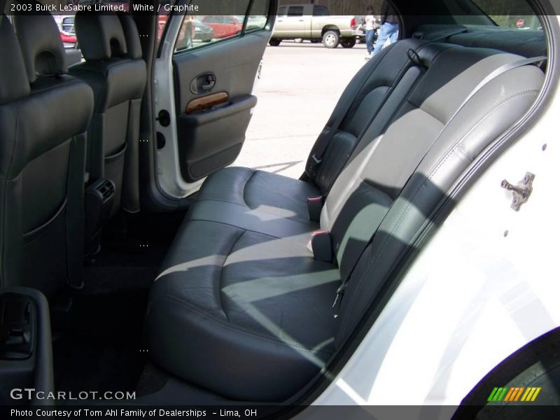 White / Graphite 2003 Buick LeSabre Limited